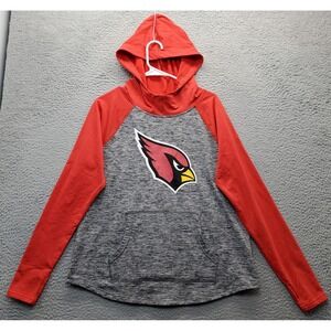 NFL‎ Arizona Cardinals Carl Banks G-III 4Her Hoodie Football Youth XL Multi EUC